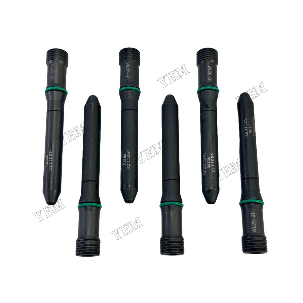 YEM Parts 6 PCS 4931173 3944833 Injector Connecting Rod For Cummins Engine For Cummins