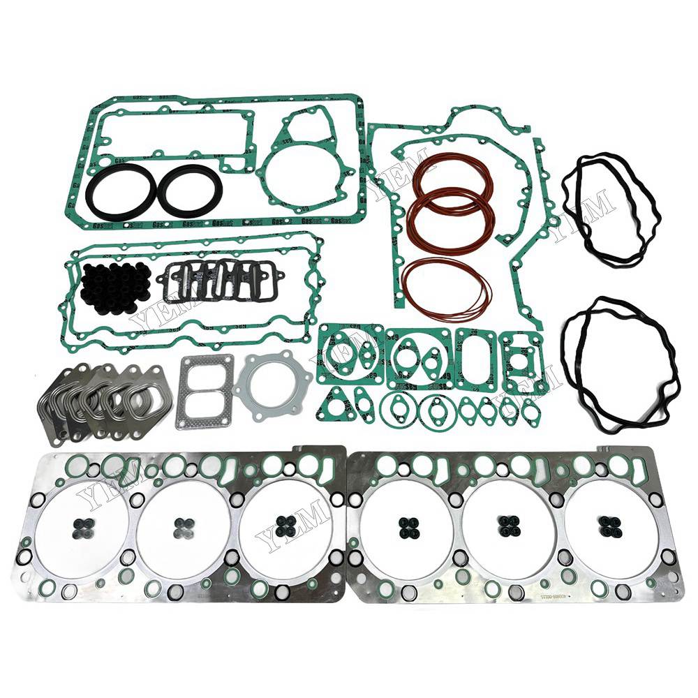 YEM Parts Full Gasket Set For Doosan DV11 Engine DX 520 LC excavator