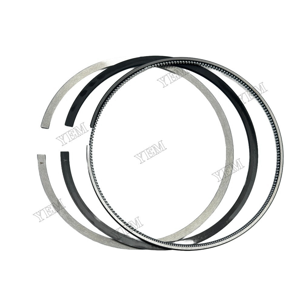 YEM Parts 6 PCS Piston Rings Set For Doosan DV11 Engine DX 520 LC excavator For Doosan