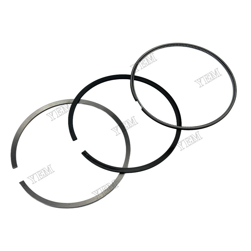 YEM Parts 6 PCS Piston Rings Set For Doosan DV11 Engine DX 520 LC excavator For Doosan
