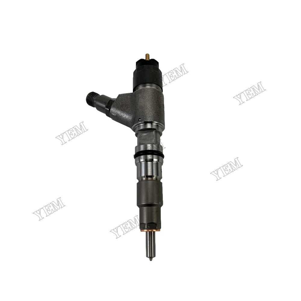 YEM Parts 6 PCS 0445120371 3969626 Injector For Caterpillar C7.1 Engine M322 excavator For Caterpillar