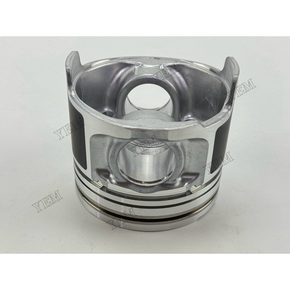 YEM Parts 4 pcs Piston with Pin and Circlips STD ME191472 for Mitsubishi 4M41 Engine For Mitsubishi