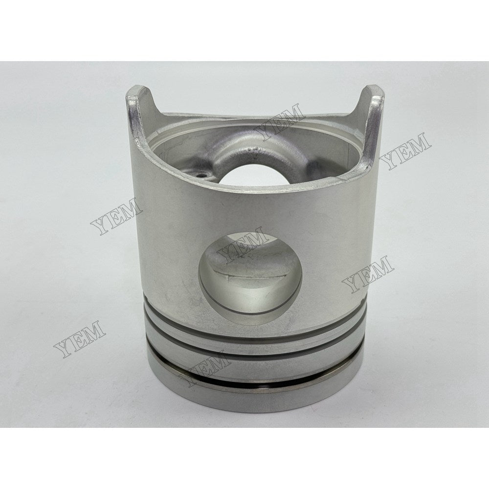 YEM Parts 6 pcs Piston with Pin and Circlips STD ME158096 for Mitsubishi 6D24 Engine For Mitsubishi