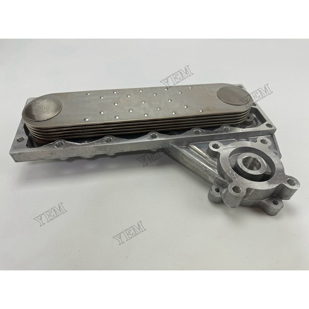 YEM Parts Oil Cooler Core with Side Cover for Mitsubishi 6D95