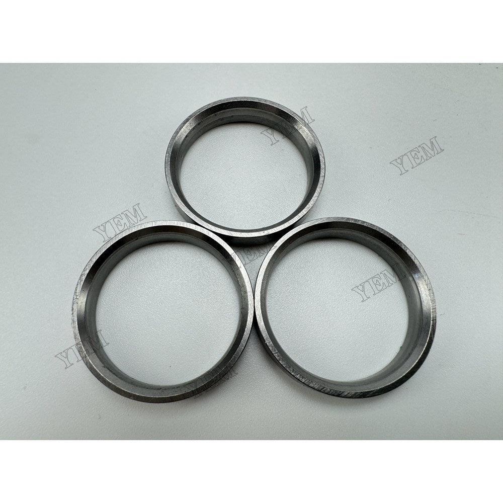 YEM Parts 3 PCS Intake Valve Seat For Mitsubishi K3D Engine Crawler Excavator For Mitsubishi