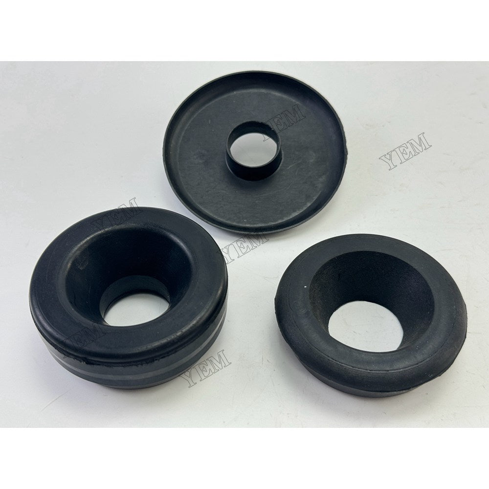 YEM Parts 3 pcs Rubber Support Block 04193086+02248658 for Deutz F4L2011 Engine For Deutz