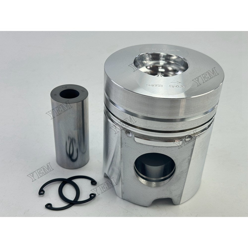 YEM Parts 5 pcs Piston with Pin and Circlips STD 04232407 for Deutz F5L912 Engine For Deutz