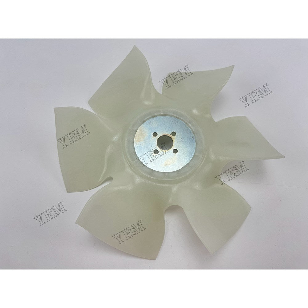 YEM Parts Fan Blade 6 blades 4 holes U45306891 for Perkins 404D-22