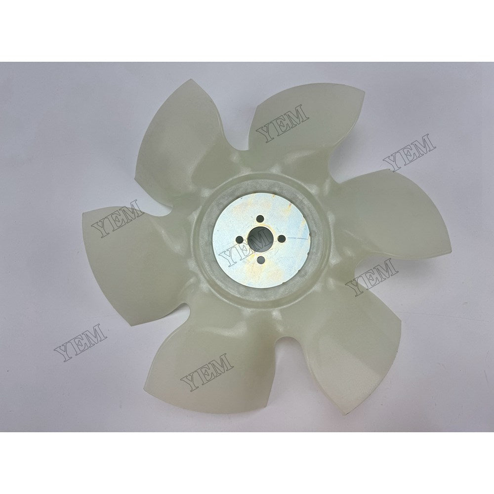 YEM Parts Fan Blade 6 blades 4 holes U45306891 for Perkins 404D-22