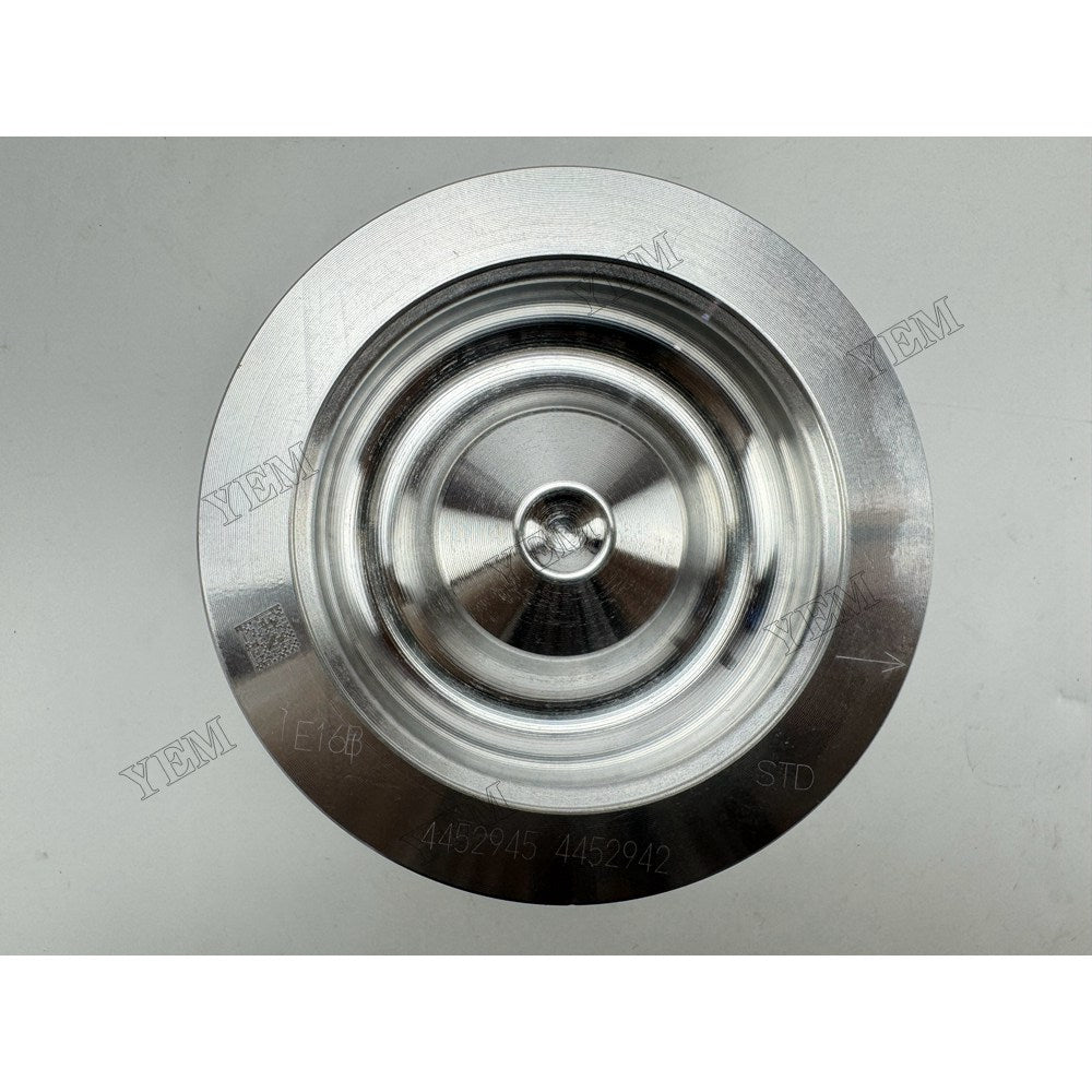 YEM Parts 6 pcs Piston with Pin and Circlips STD T415832 493-3262 for Perkins Engine For Perkins