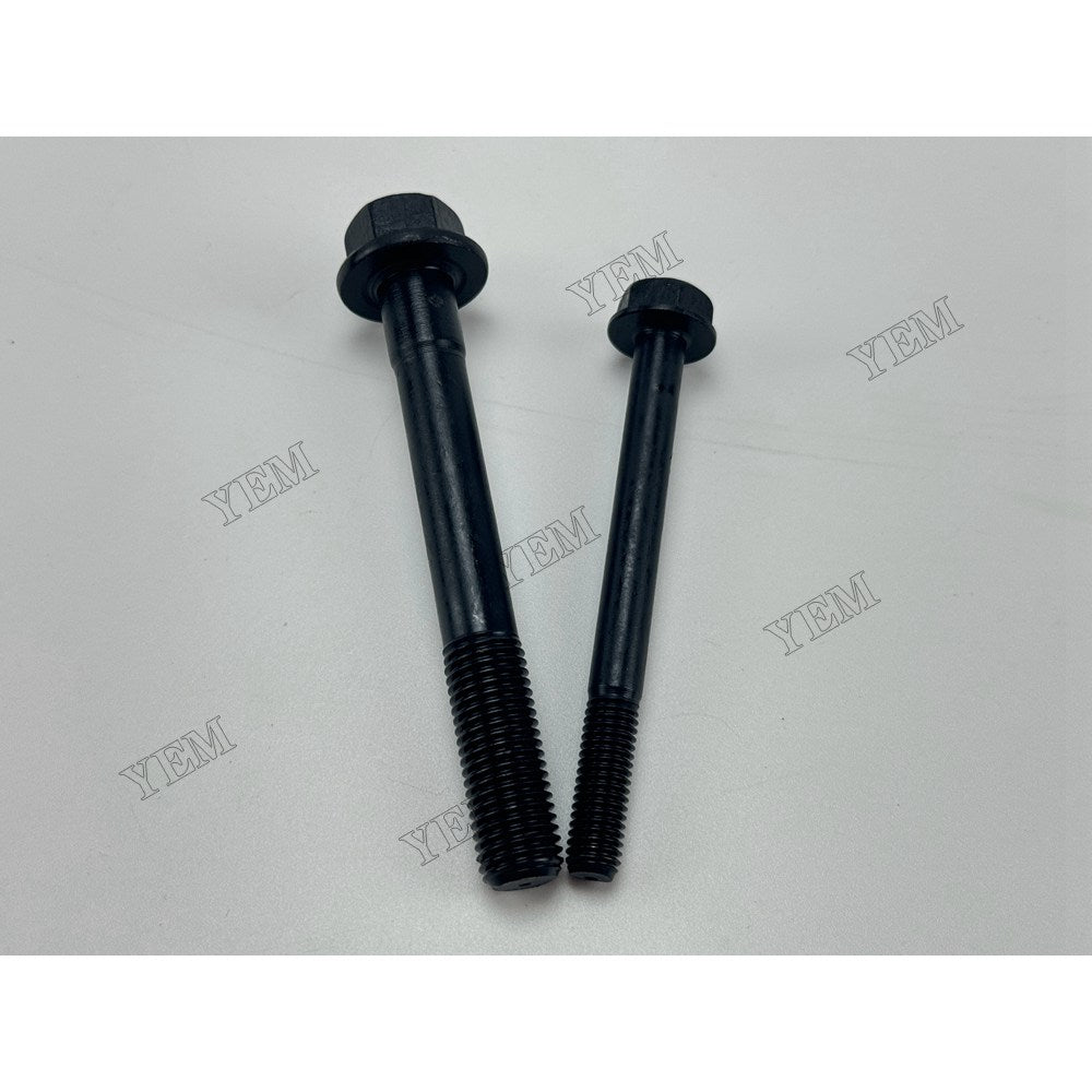 YEM Parts 9 pcs Cylinder Head Bolt 129350-01200 129350-01230 for Yanmar 3D84-1 Engine For Yanmar