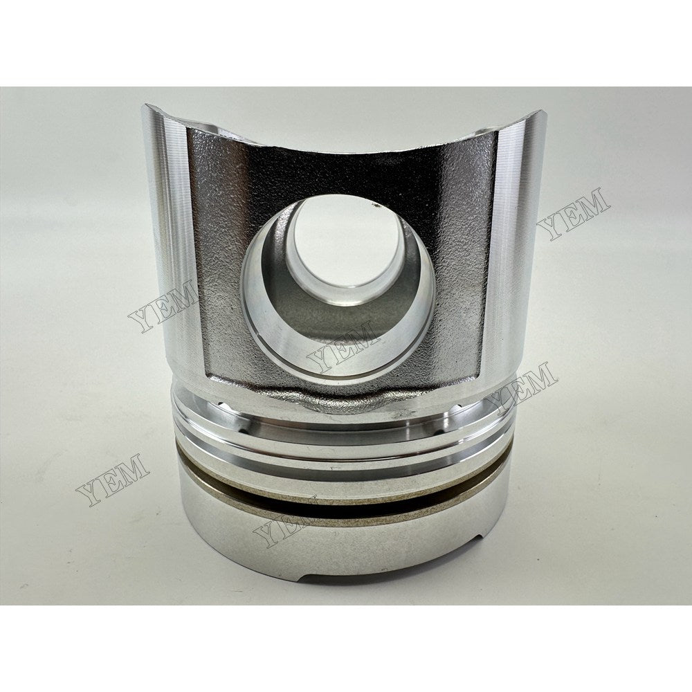 YEM Parts 6 pcs Piston with Pin and Circlips STD 6137-32-2110 for Komatsu 6D105 Engine For Komatsu