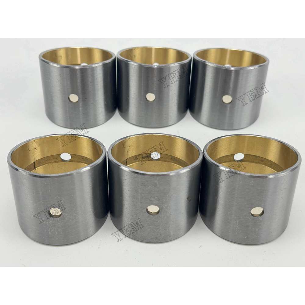 YEM Parts 6 pcs Bushing for Komatsu 6D125 Engine Engine Spare Parts