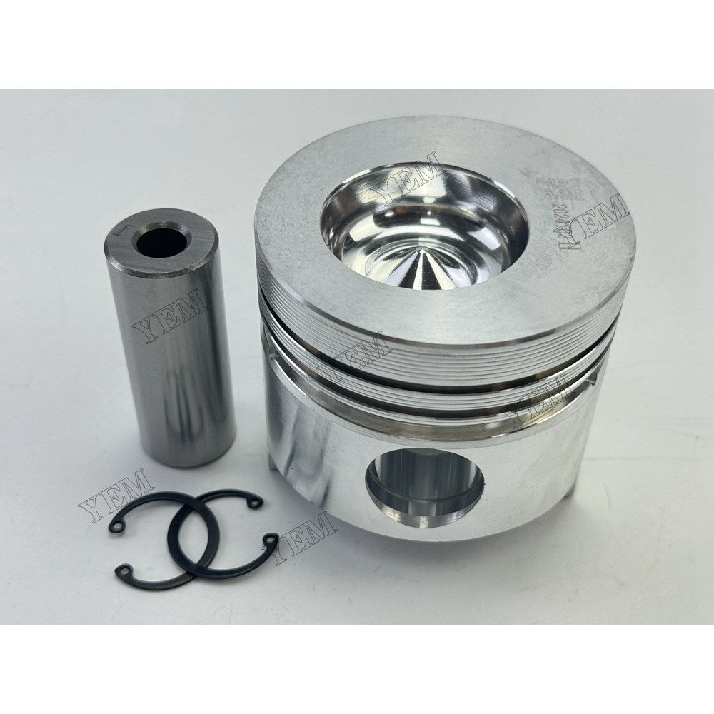 YEM Parts 4 pcs Piston with Pin and Circlips STD for YUNNEI YN25GBZ Engine For Yunnei Power