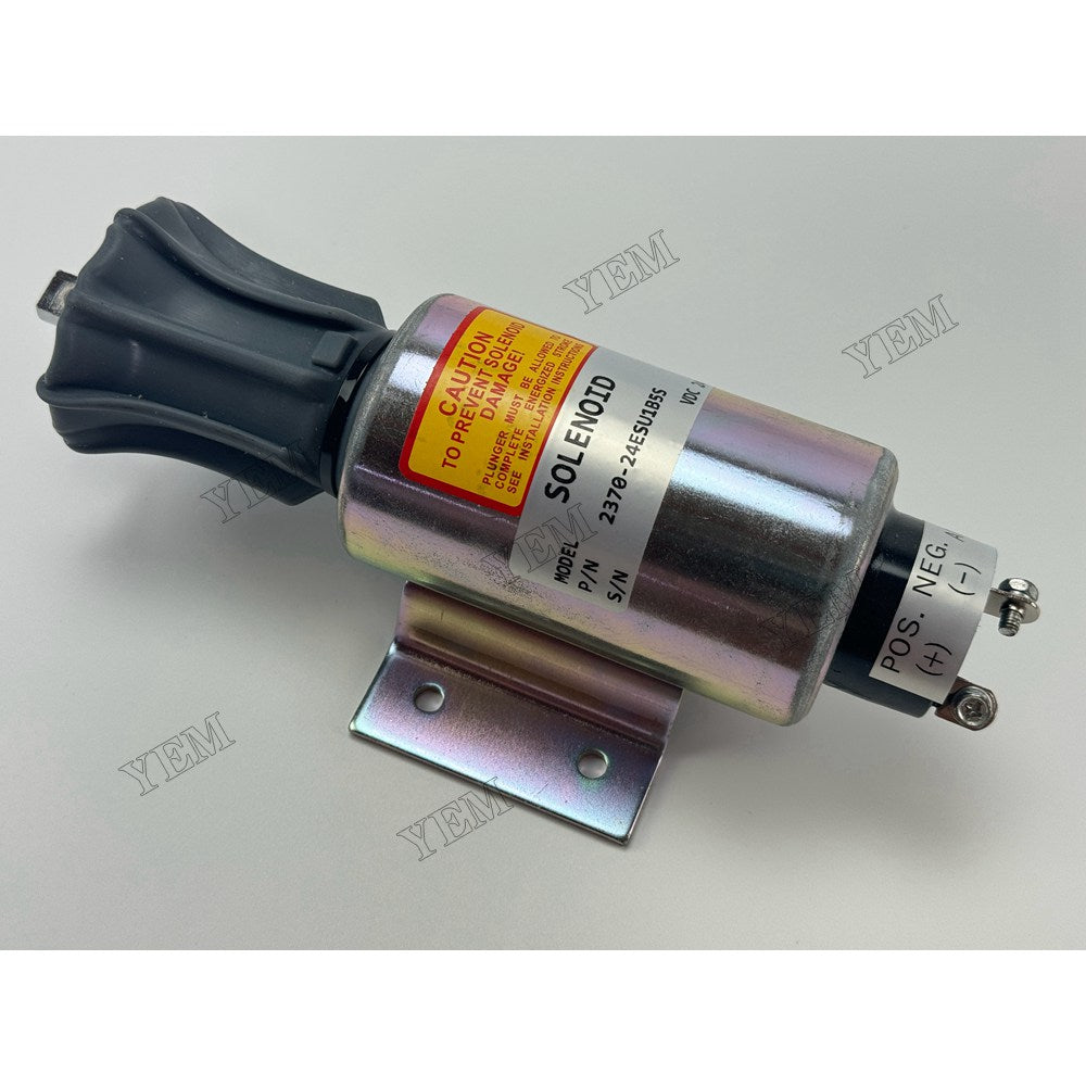 YEM Parts 2370-24ESU1B5S Solenoid Valve 24V For Mitsubishi S12R S16R S12N S12H Engine