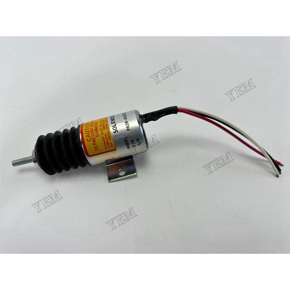 YEM Parts P610-A1V12 Solenoid Valve 12V For Engine Diesel Engine Spare Parts