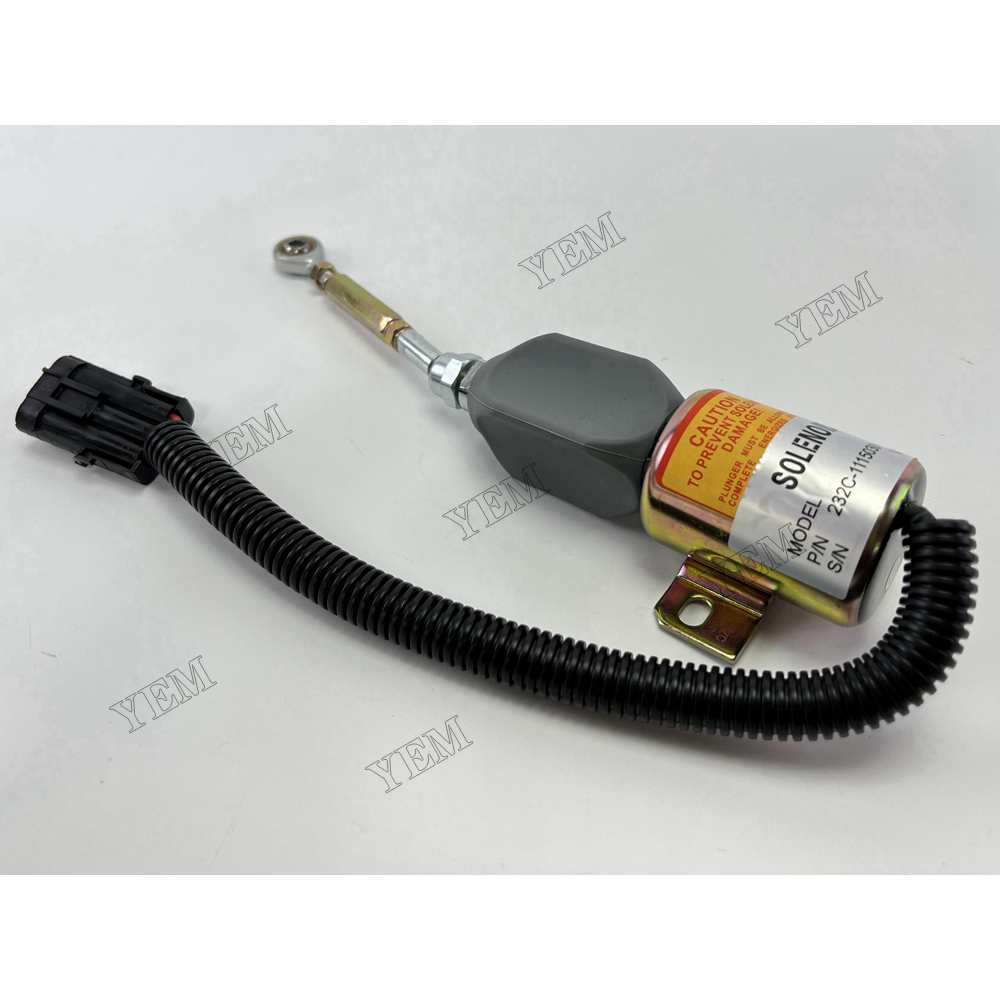 YEM Parts 232C-1115030 P612-A13V12 Solenoid Valve 12V For Yuchai Engine