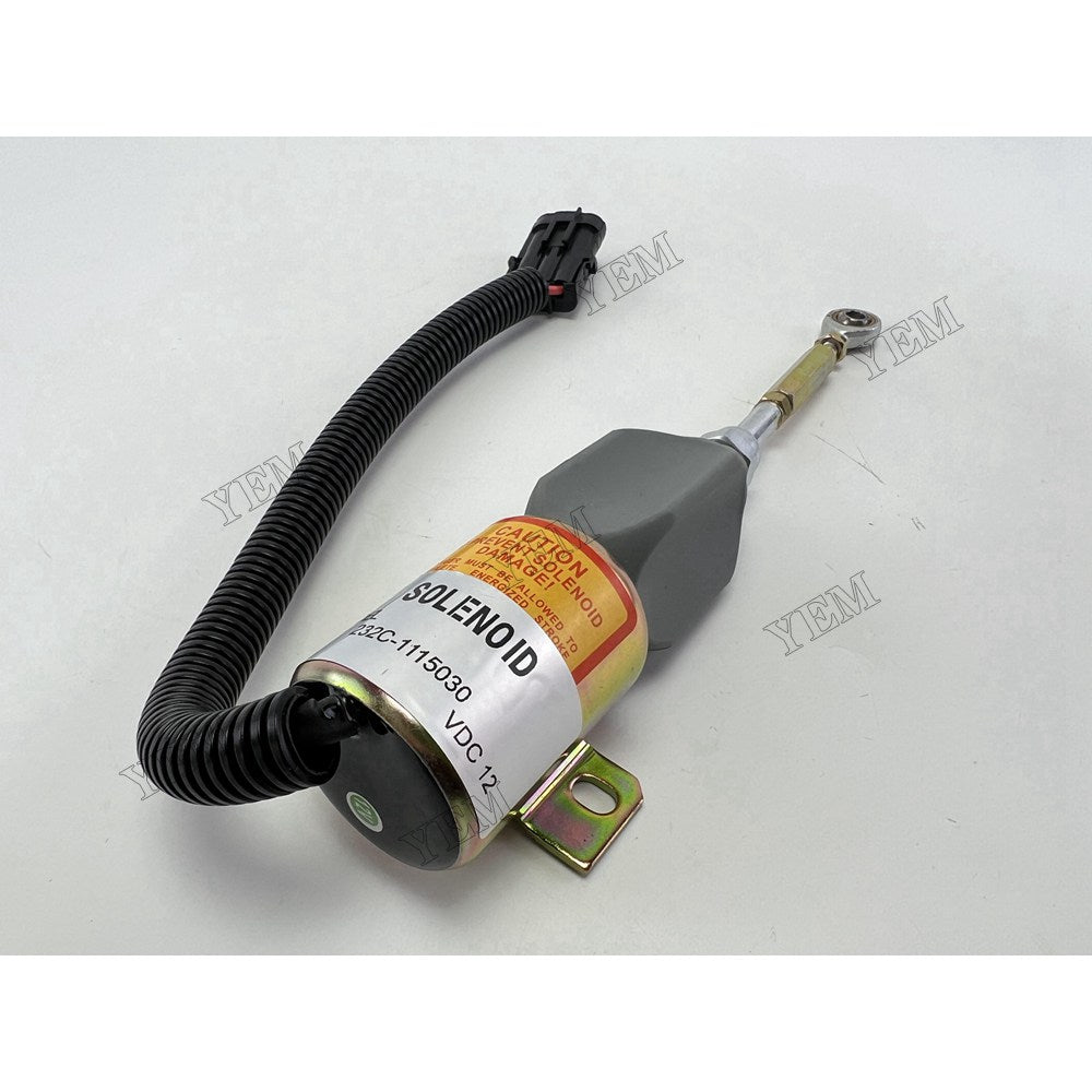 YEM Parts 232C-1115030 P612-A13V12 Solenoid Valve 12V For Yuchai Engine For Yuchai