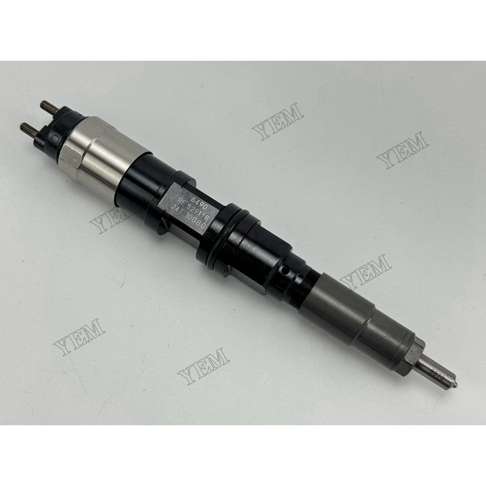 YEM Parts 4 pcs Injector Assembly 095000-6490 RE529118 for John Deere 4045 Engine