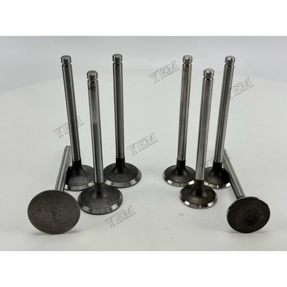 YEM Parts 4 pcs Intake and Exhaust Valve for FAWDE 4DW92-42D Engine For FAWDE