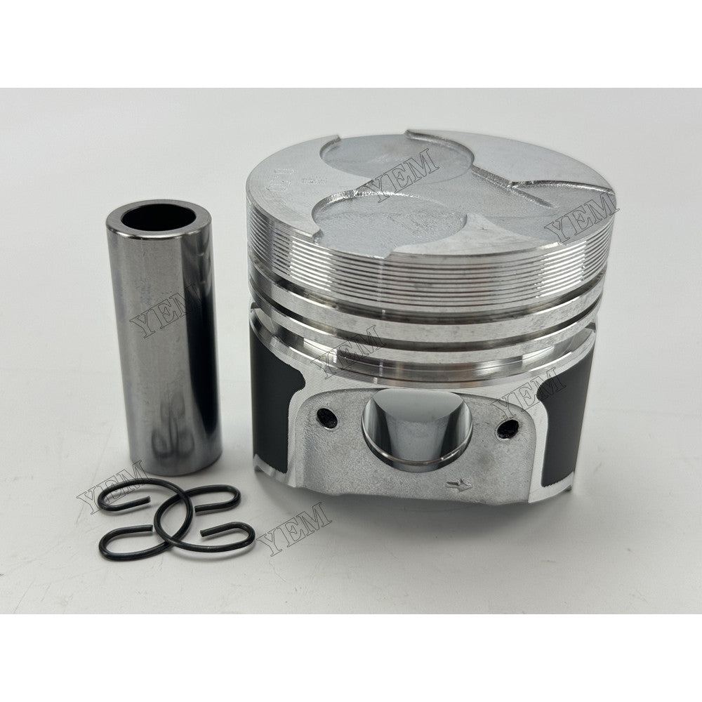 YEM Parts 3 pcs Piston with Pin and Circlips STD for Kubota D1005 Engine For Kubota