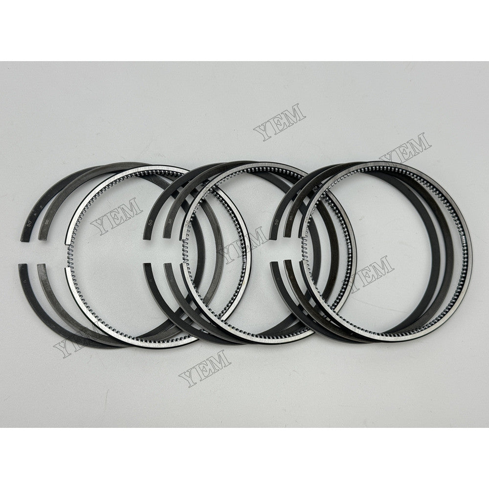 YEM Parts 3 pcs Piston Rings Set STD for Kubota D1005 Engine For Kubota