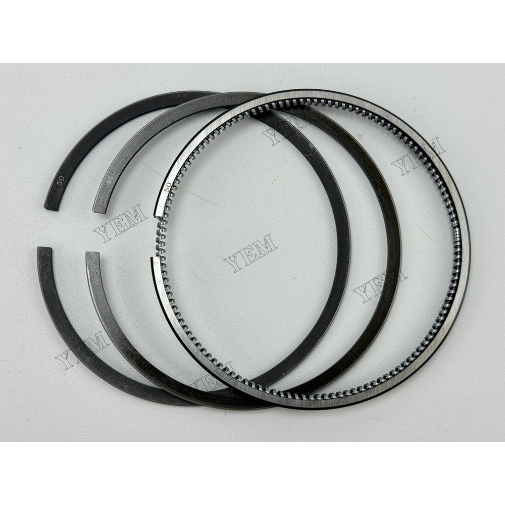 YEM Parts 3 pcs Piston Rings Set STD for Kubota D1005 Engine For Kubota