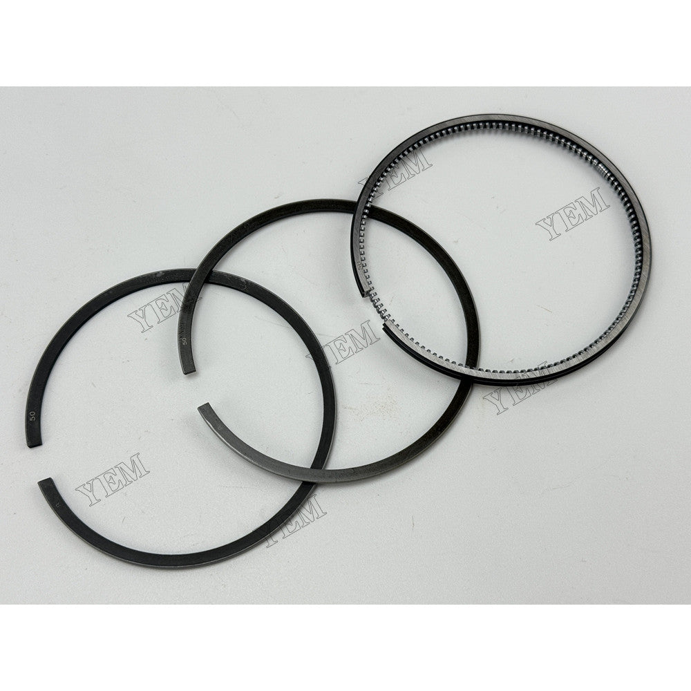 YEM Parts 3 pcs Piston Rings Set STD for Kubota D1005 Engine For Kubota