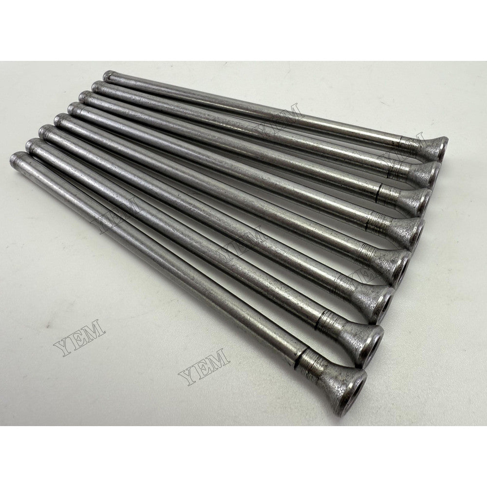 YEM Parts 8 pcs Valve Push Rod for Kubota V1105 Engine Engine Spare Parts
