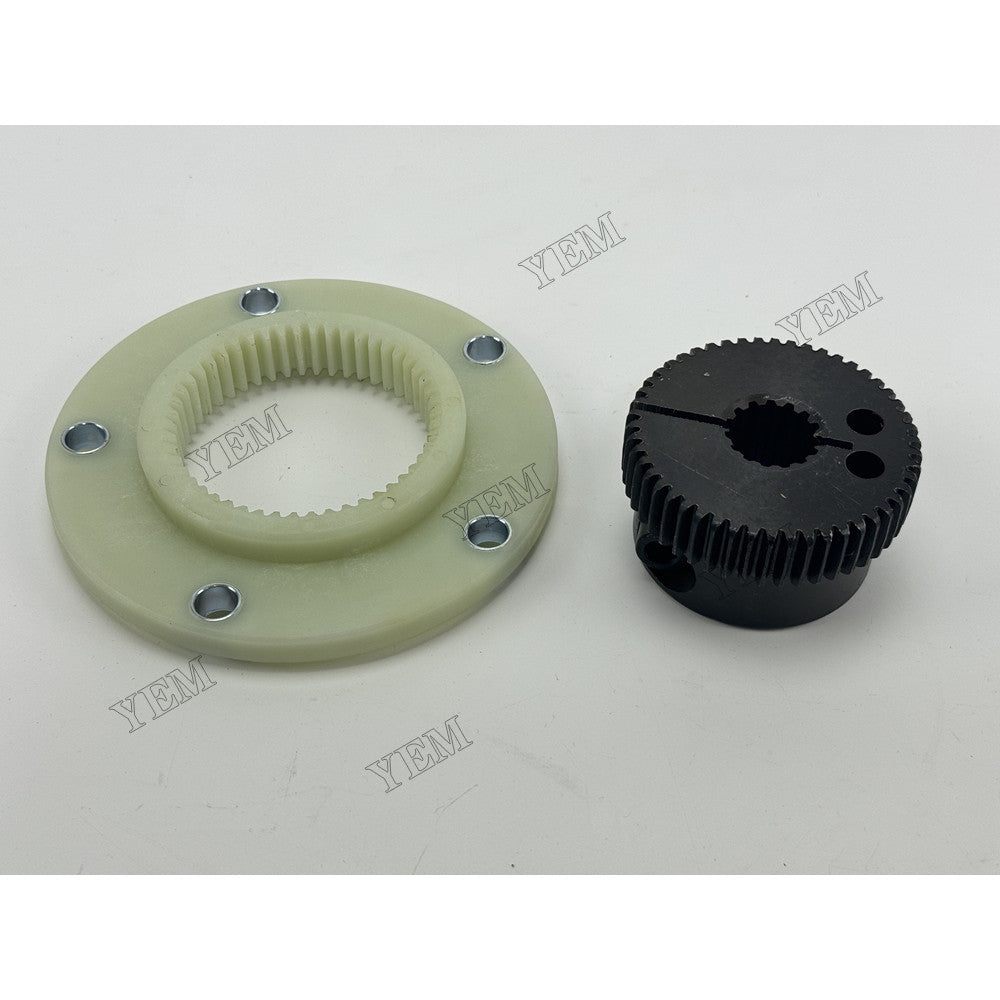 YEM Parts Coupling Plate with Teeth 6670757 48FLE-PA M42ED-15 for Kubota V2403