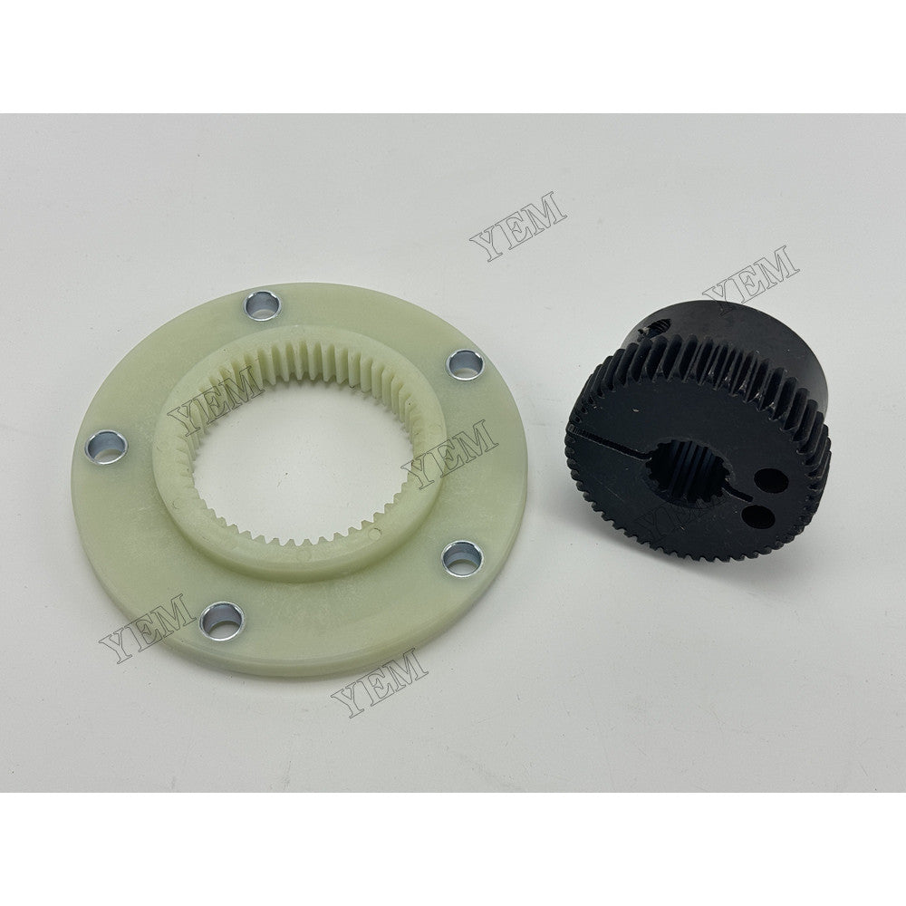YEM Parts Coupling Plate with Teeth 6670757 48FLE-PA M42ED-15 for Kubota V2403 For Kubota