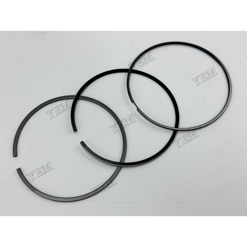 YEM Parts 4 pcs Piston Rings Set STD for Kubota V3800 Engine For Kubota
