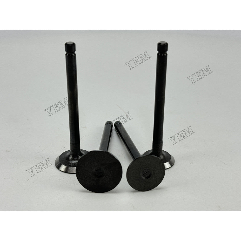 YEM Parts 2 pcs Intake and Exhaust Valve 1G686-13110 1G686-13120 for Kubota Z482 Engine For Kubota