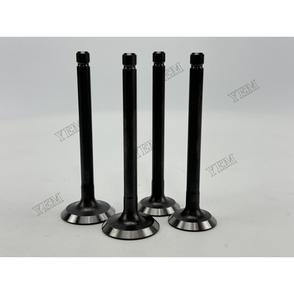 YEM Parts 2 pcs Intake and Exhaust Valve 1G686-13110 1G686-13120 for Kubota Z482 Engine For Kubota
