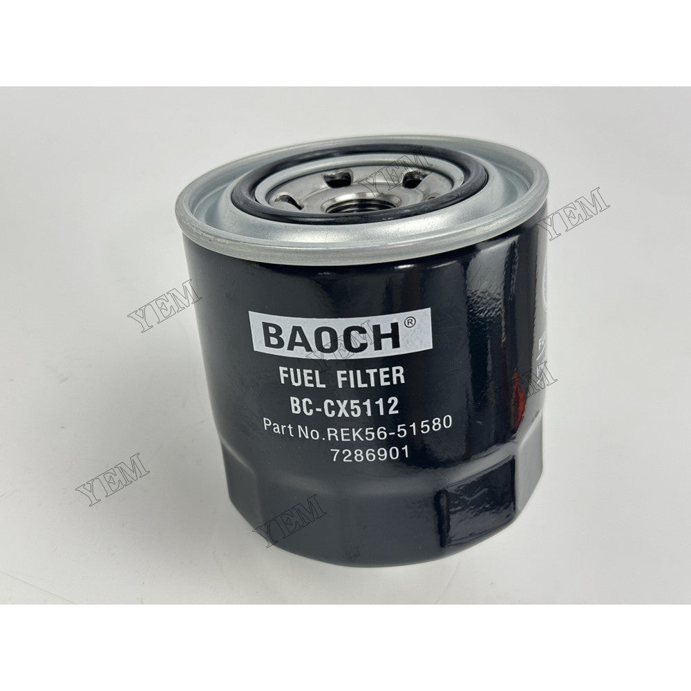 YEM Parts Fuel Filter Element BC-CX5112 REK56-51560 REK56-51580 7286901 for Kubota For Kubota