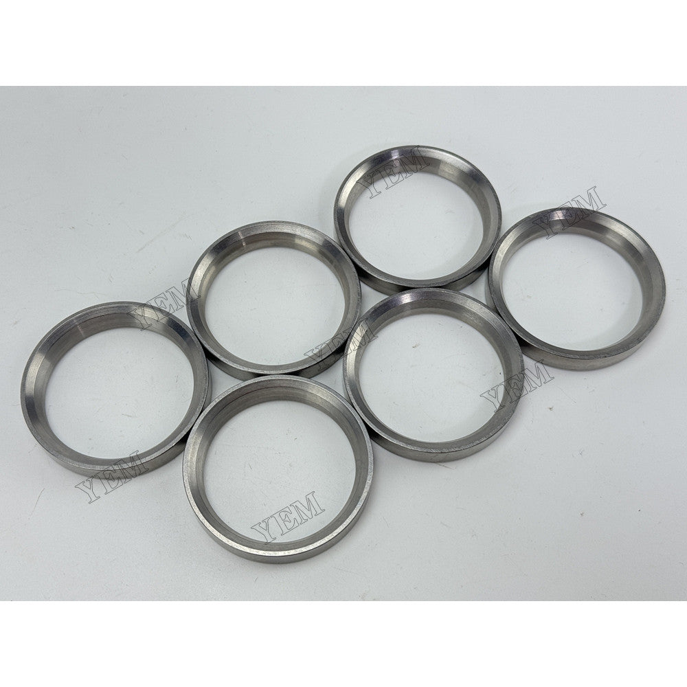 YEM Parts 6 pcs Intake Valve Seat 11131-1260 for Hino EK100 Engine For Hino