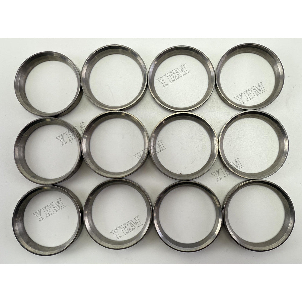 YEM Parts 12 pcs Exhaust Valve Seat for Hino EP100 Engine Engine Spare Parts