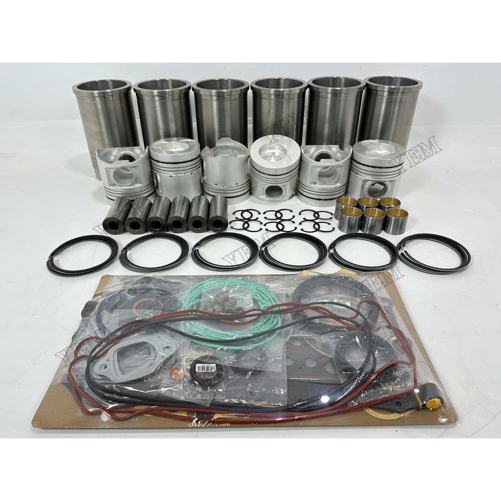 YEM Parts 8 pcs Overhaul Kit With Gasket Set for Hino K13D Engine