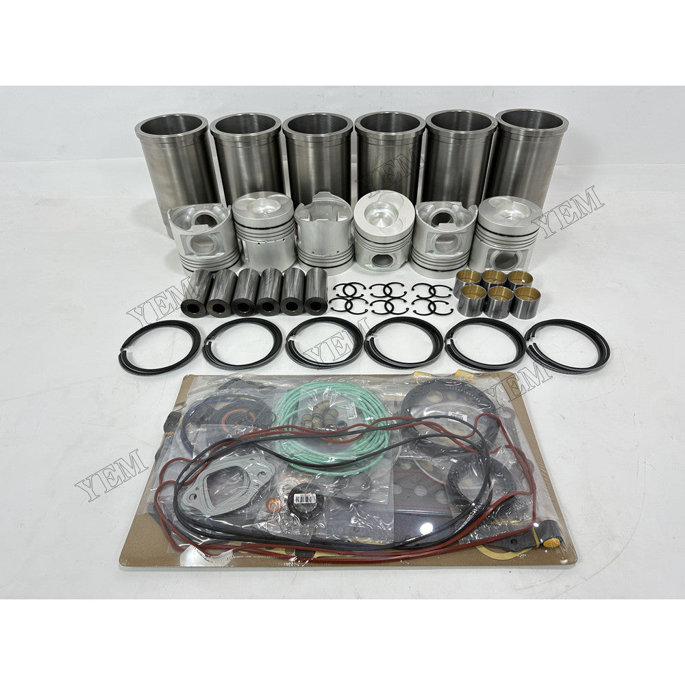 YEM Parts 8 pcs Overhaul Kit With Gasket Set for Hino K13D Engine For Hino
