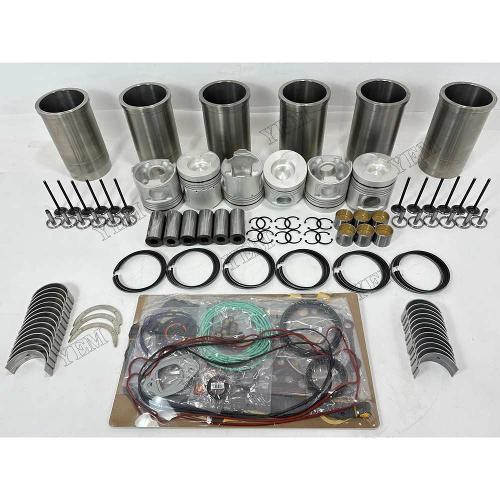 YEM Parts 8 pcs Overhaul Rebuild Kit for Hino K13D Engine