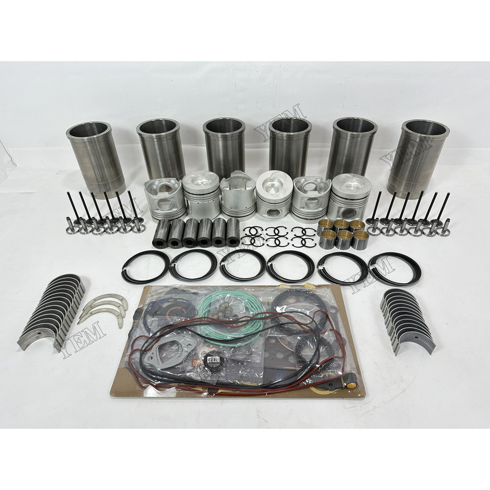 YEM Parts 8 pcs Overhaul Rebuild Kit for Hino K13D Engine For Hino