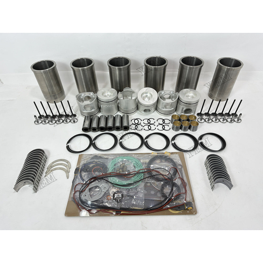 YEM Parts 8 pcs Overhaul Rebuild Kit for Hino K13D Engine For Hino