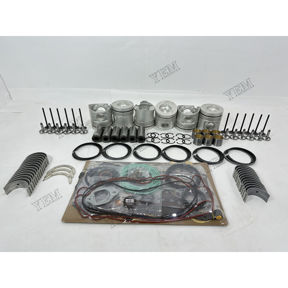 YEM Parts 8 pcs Overhaul Rebuild Kit Gasket Bearings Valve for Hino K13D Engine For Hino