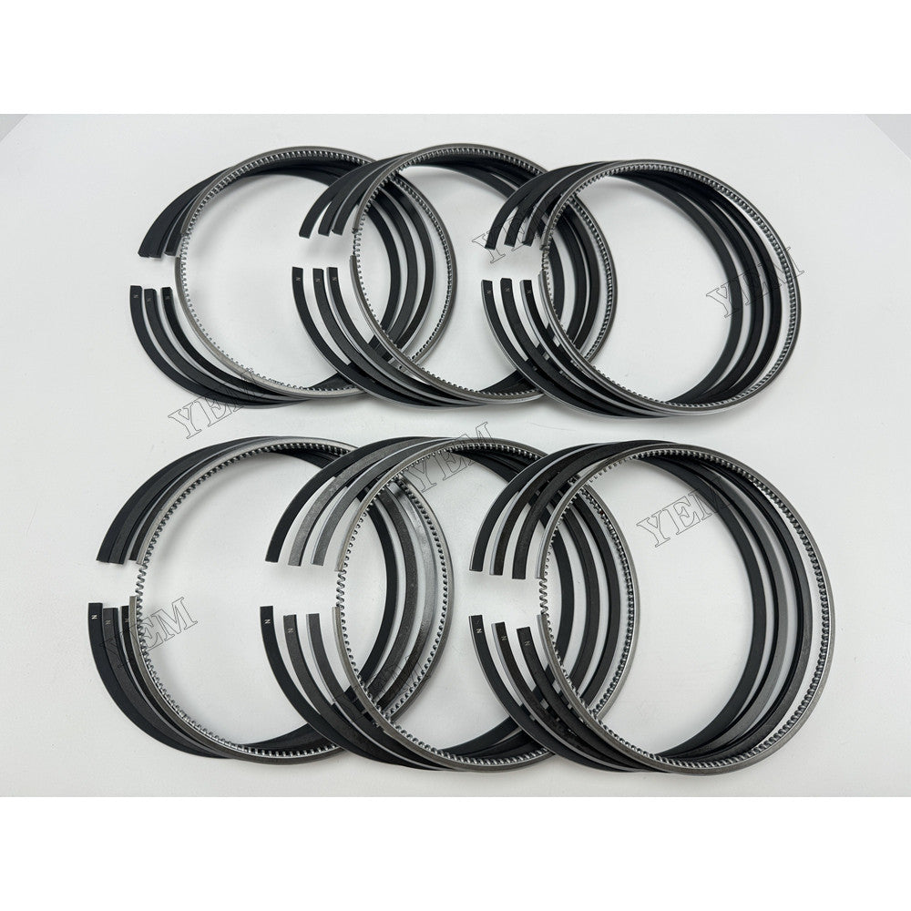 YEM Parts 8 pcs Piston Rings Set STD for Hino K13D Engine Engine Spare Parts