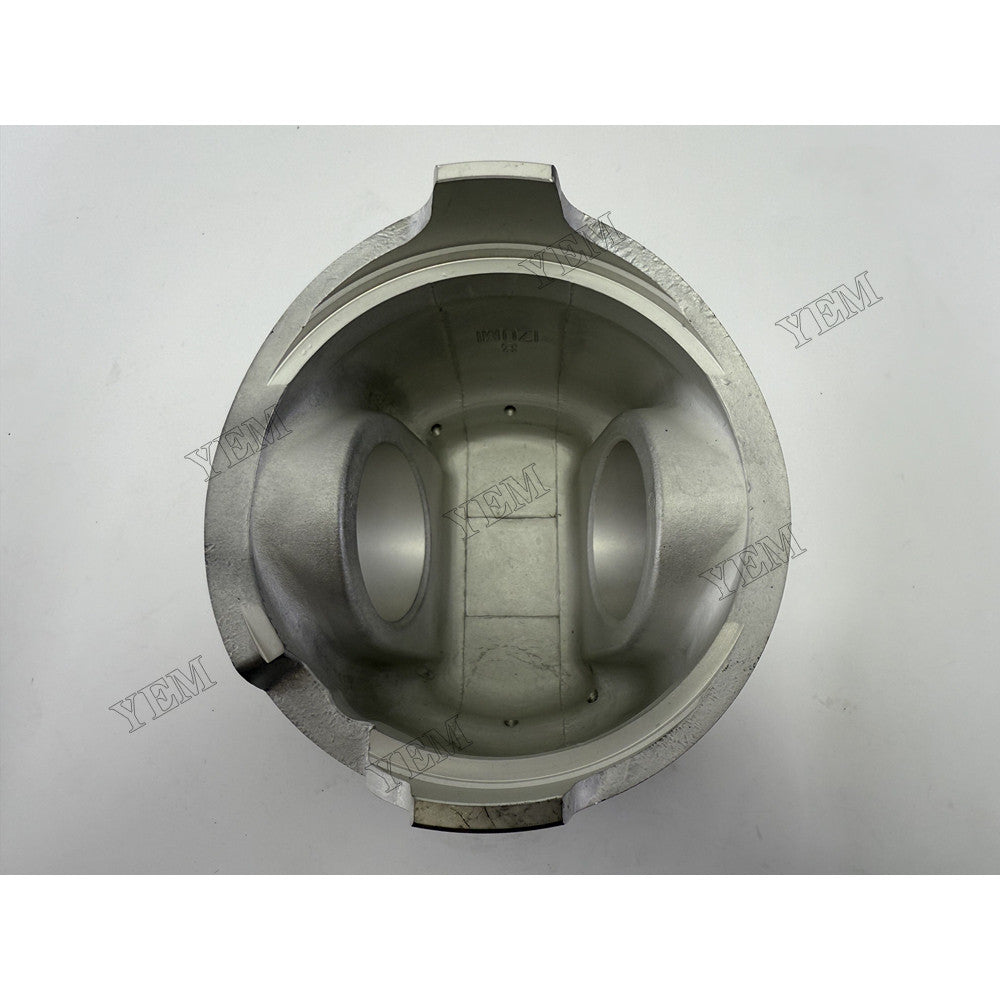 YEM Parts 8 pcs Piston with Pin and Circlips STD ME091049 for Mitsubishi 8DC10 Engine For Mitsubishi