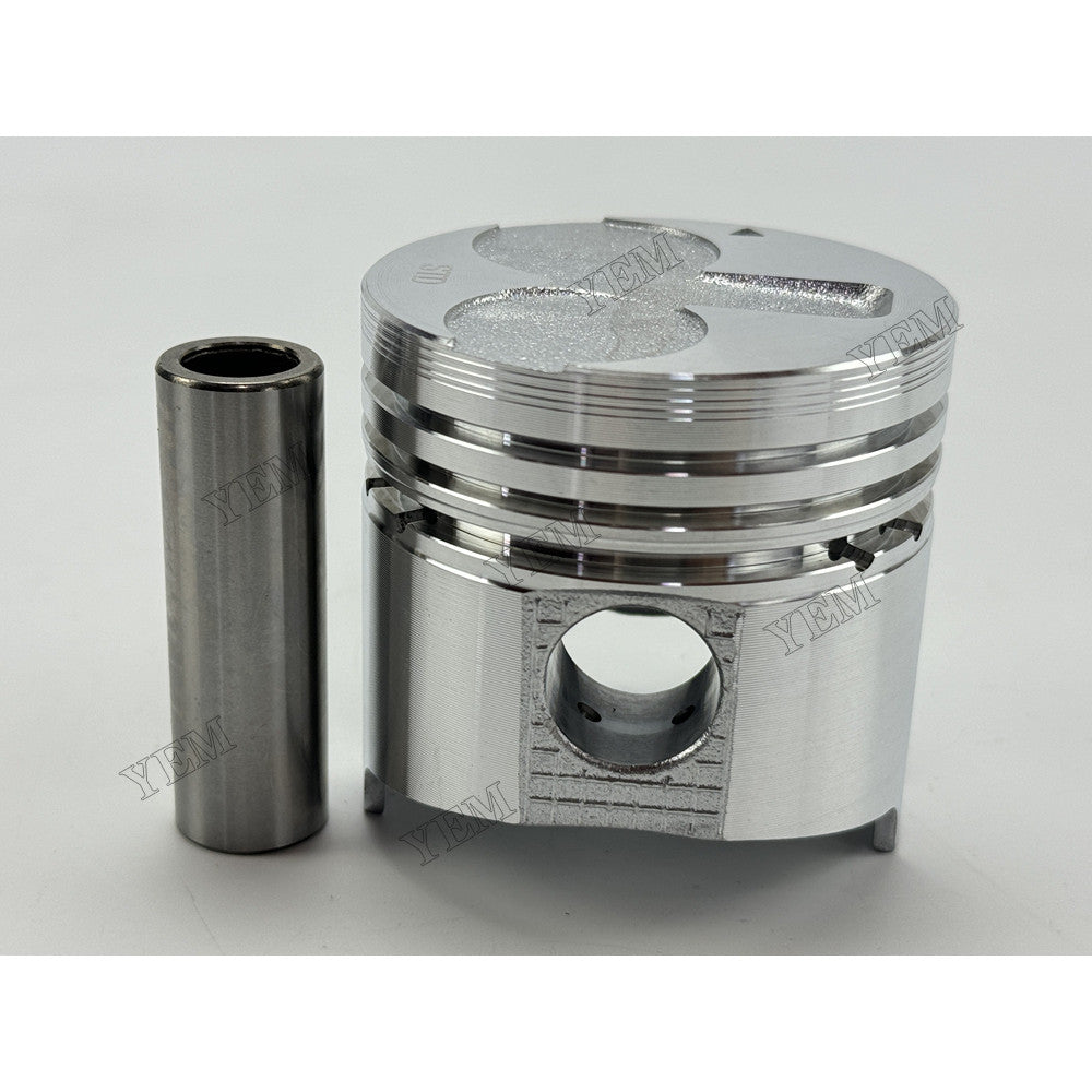 YEM Parts 2 pcs Piston with Pin and Circlips STD for Mitsubishi L2A Engine For Mitsubishi