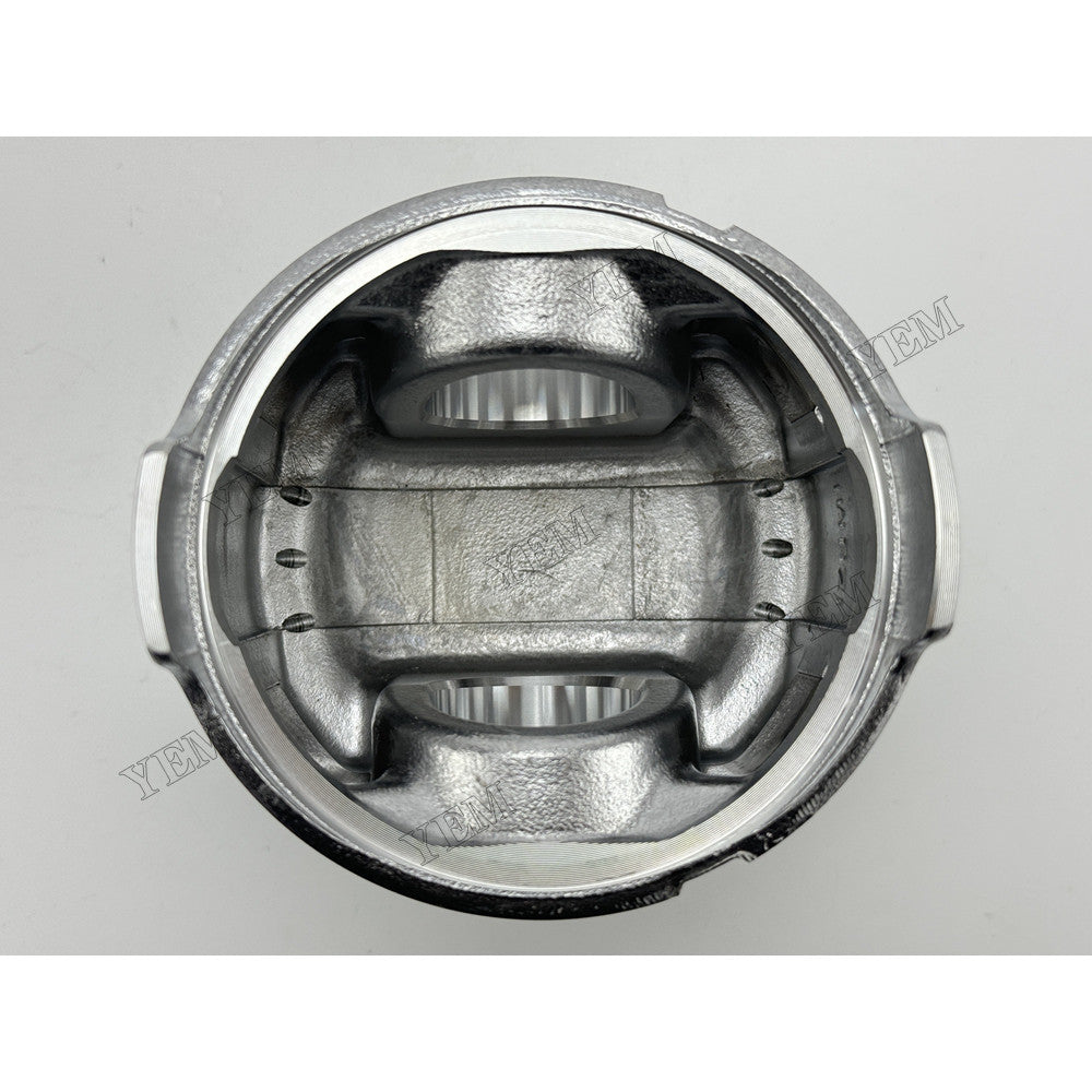 YEM Parts 4 pcs Piston with Pin and Circlips STD 6202-33-2150 for Komatsu 4D95 Engine For Komatsu