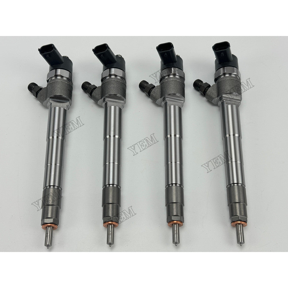 YEM Parts 4 pcs Injector 0445110808 5347134 445110594 for Cummins ISF2.8 Engine