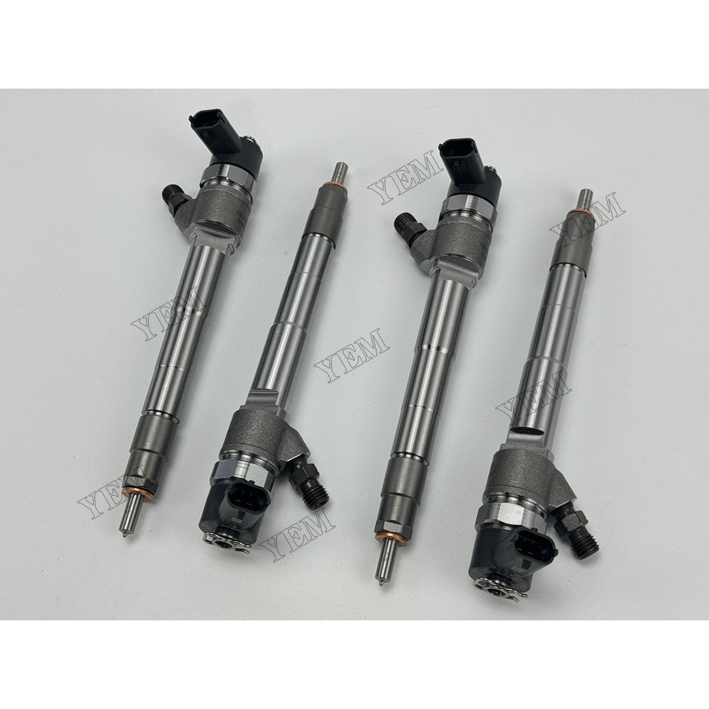 YEM Parts 4 pcs Injector 0445110808 5347134 445110594 for Cummins ISF2.8 Engine For Cummins