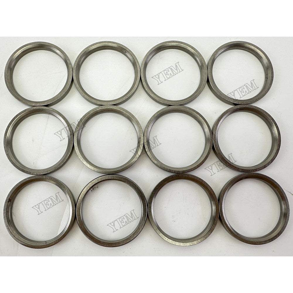 YEM Parts 12 pcs Intake Valve Seat 4059215 for Cummins ISX450 Engine